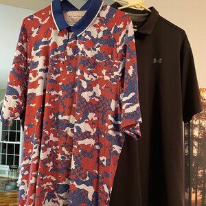 men's Under Armour golf polo